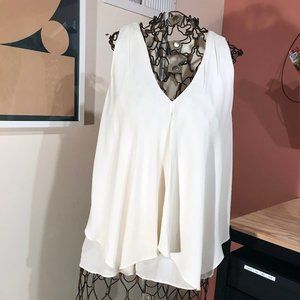 Theory Silk Sleeveless Blouse